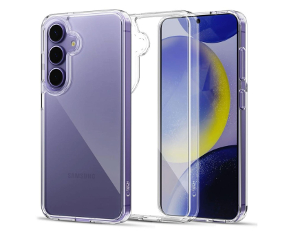 Etui do telefonów TECH-PROTECT Flexair Hybrid Do Galaxy S25 FE Clear 5906302332816